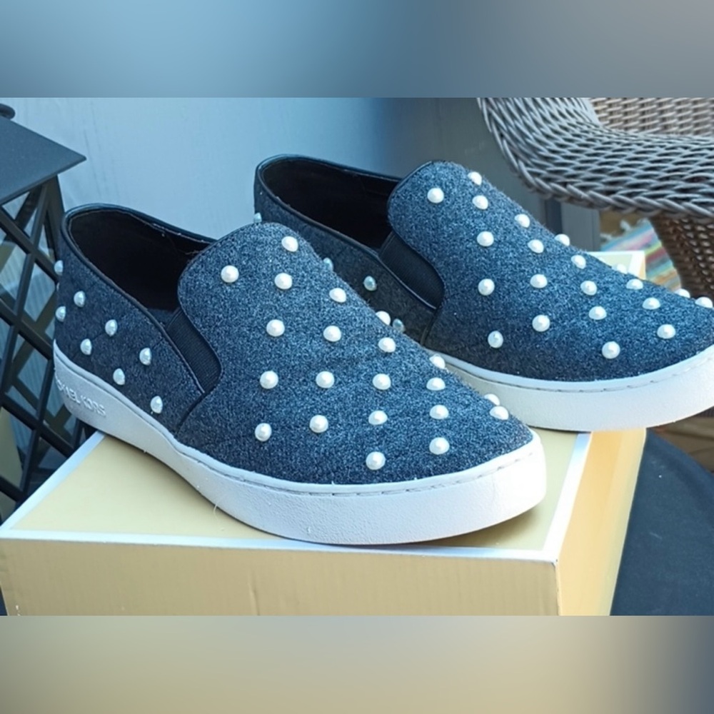 Micheal Kors slip on sneakers